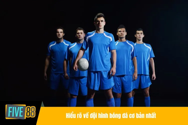Hiểu rõ về đội hình bóng đá cơ bản nhất